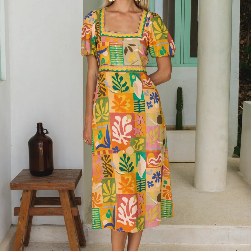 Nine Lives Bazaar Callie midi dress